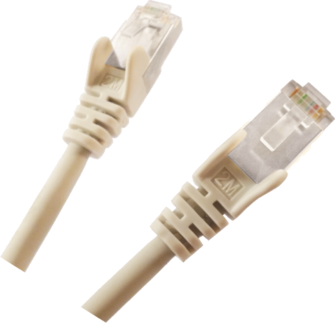 Mcab Patchcord, S-FTP, Cat6a, 5m, szary (3505)