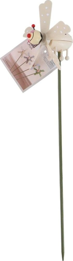 Articasa BIEDRONKA DEKORACYJNA NA PIKU Z WIATRACZKIEM - PIASKOWY