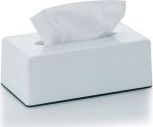 Kela Pojemnik Kela Panno na chusteczki, biały, 25,5x14x9 cm