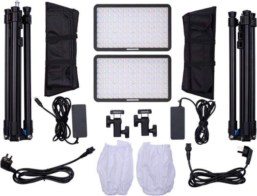 Amaran pano 60c 2-Light-Kit charcoal