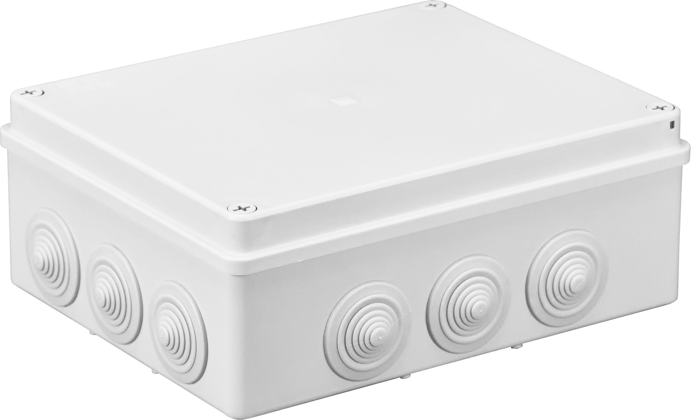 Puszka Natynkowa 12 Dławików Ip65 240X190X90 Biały S-Box 506B Pawbol