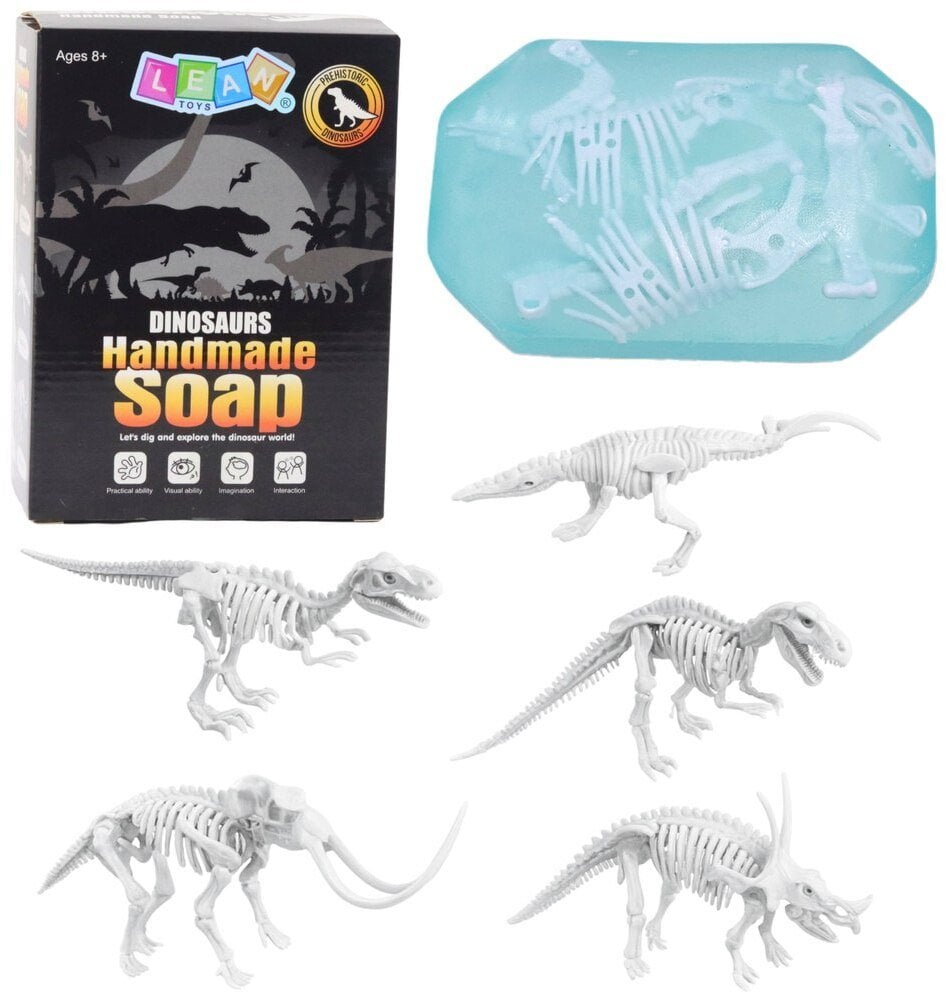 Zestaw Kreatywny 2w1 Tworzenie Mydła Wykopaliska Dinozaury
