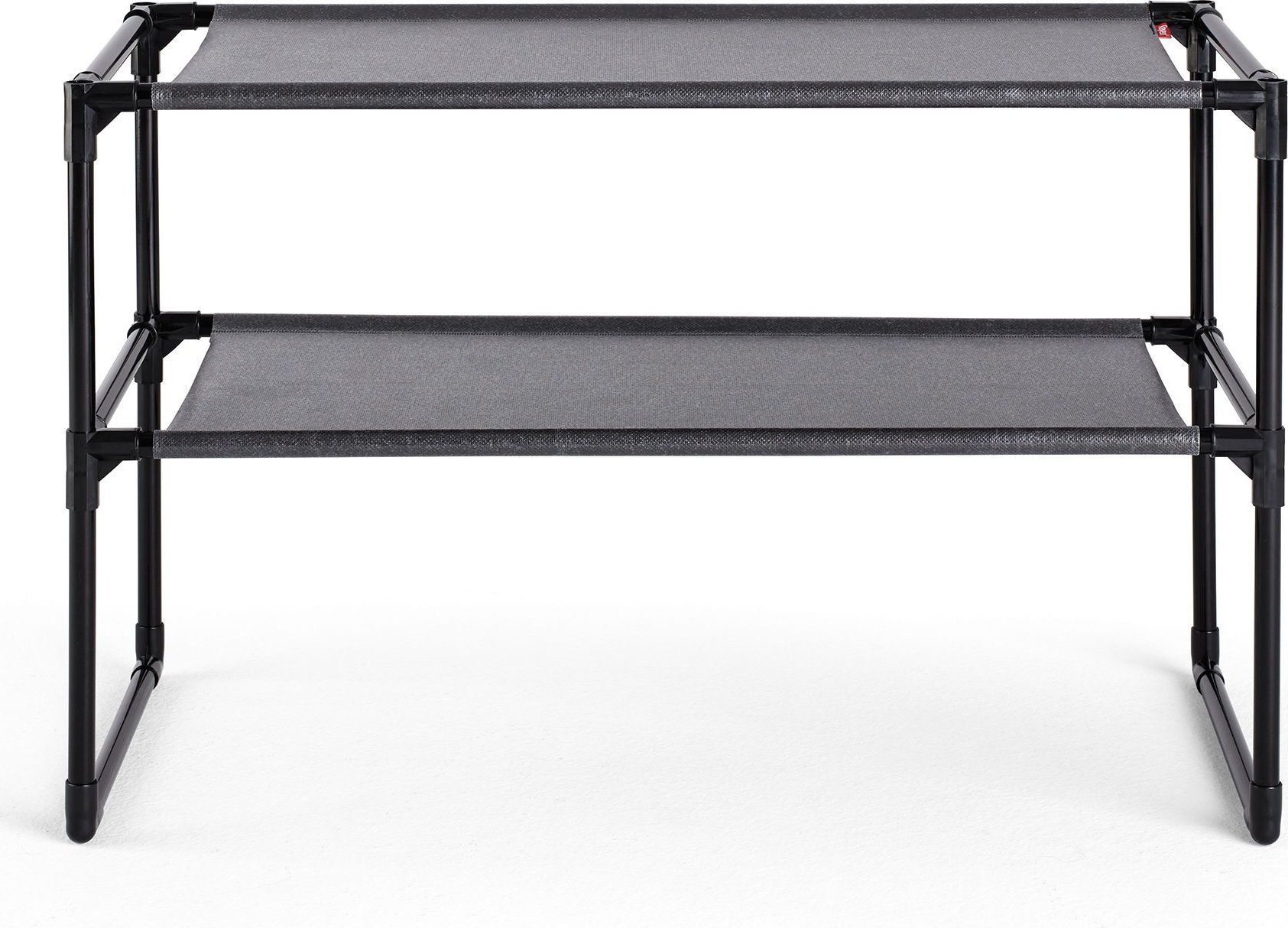 Rayen Rayen Dwupoziomowy stojak półka na buty 38 x 59 cm szara