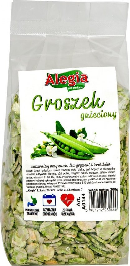 Alegia Groszek groch przysmak królika gryzoni 300g