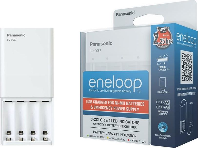 Ładowarka Panasonic Eneloop BQ-CC87 (001912630000)