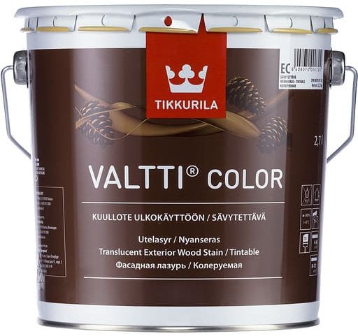 Tikkurila ANTISEPTIC VALTTI COLOR COLORLESS 2,7L