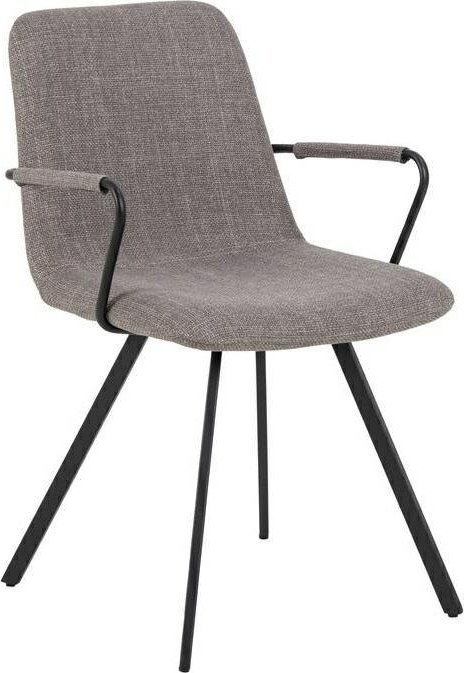 Actona Krzesło z podłokietnikami Selina szary