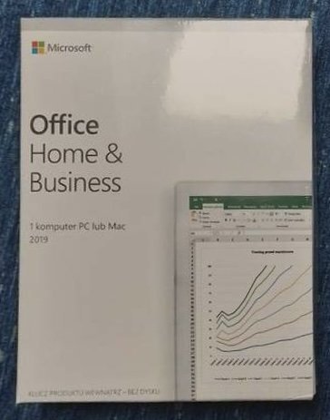 Program Microsoft MS Office 2019 Home & Student [DE] PKC.P6 for Windows 10 / MacOS only