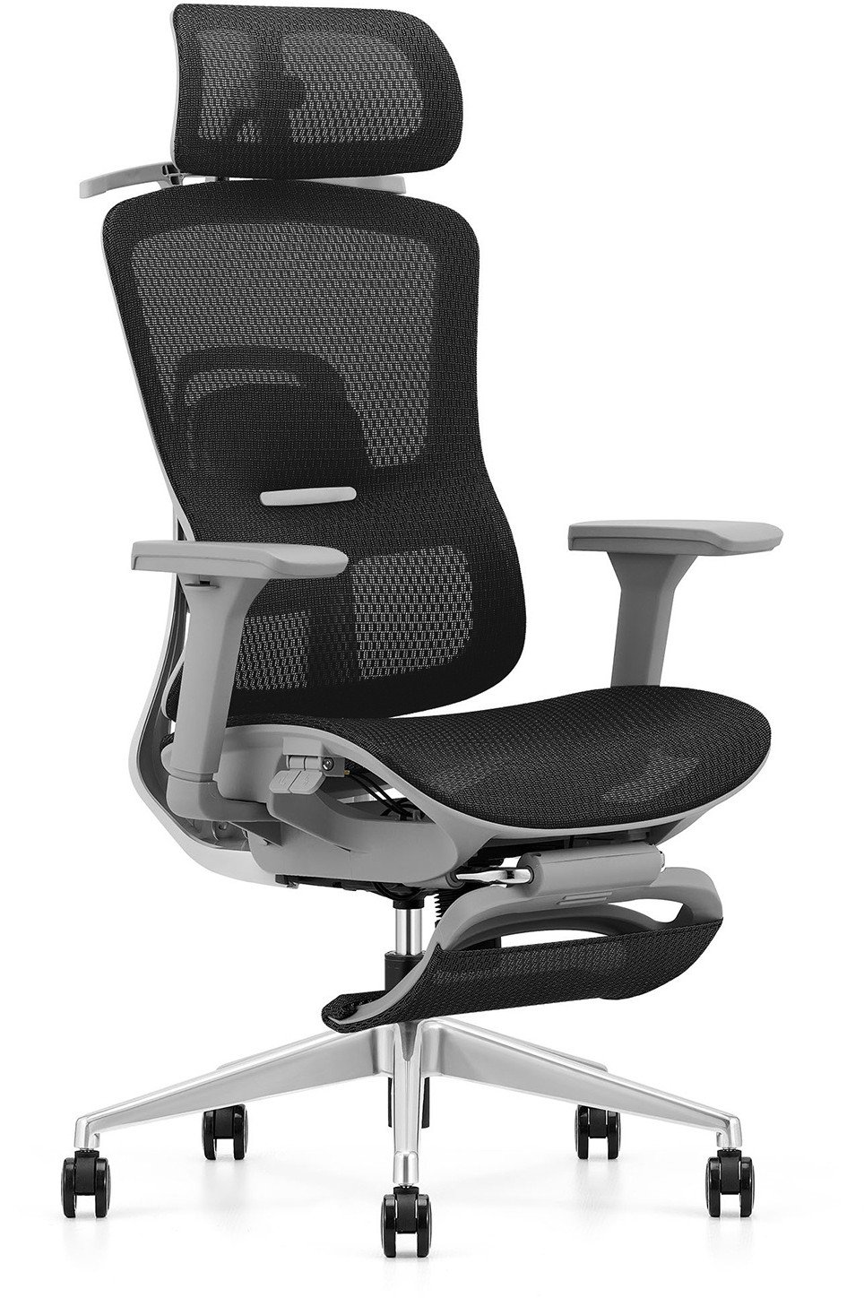 Krzesło biurowe Angel Homer Czarno-szare