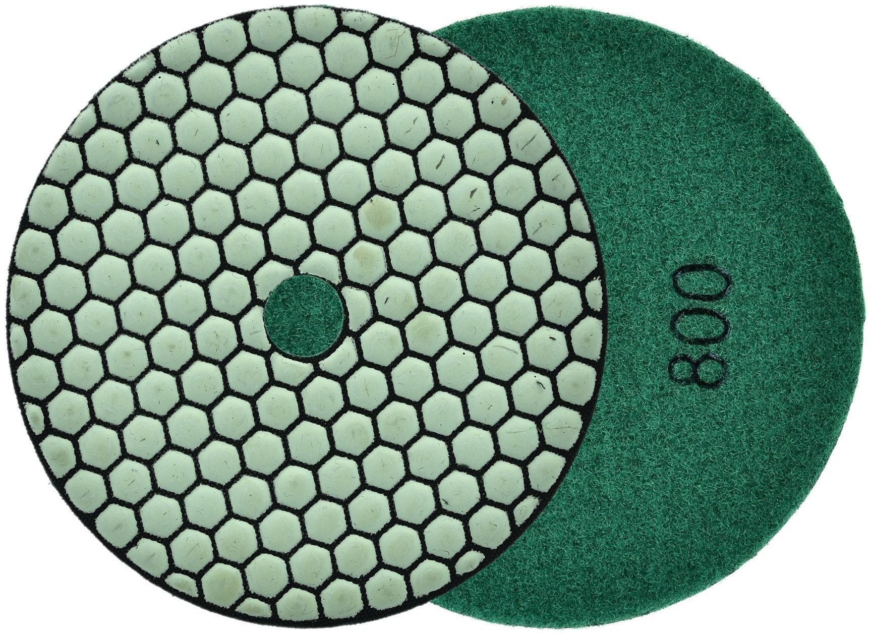 Geko Tarcza polerska do szlifowania gresu na sucho 125mm GR800 (25/250)