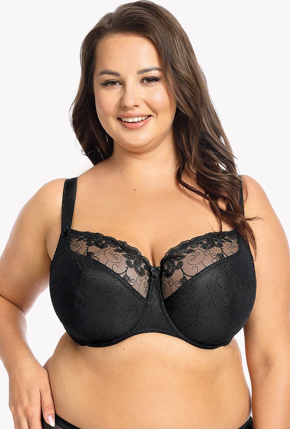 Gaia Gaia 1027M Eve Maxi czarny 70K Biustonosz miękki