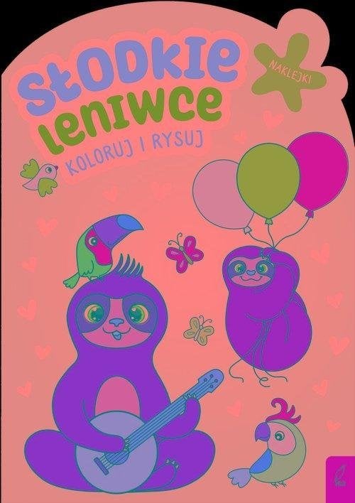 Foksal Koloruj i rysuj Słodkie leniwce 95018