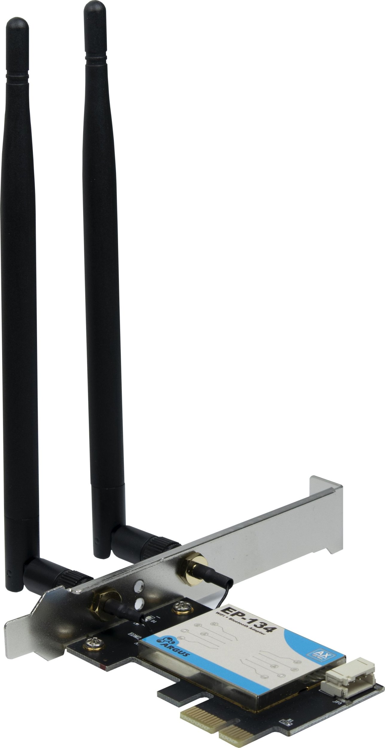 Karta sieciowa Inter-Tech INTER-TECH EP-134 Wi-Fi 6 PCIe Adapter 600Mbps BT 5.2