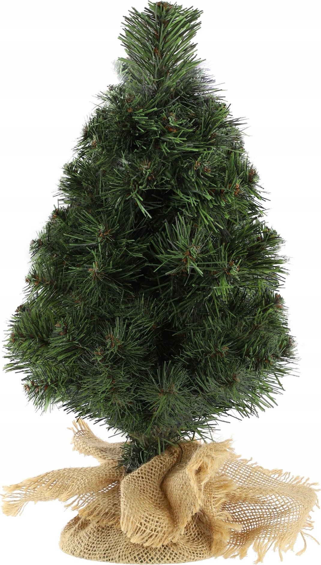 Kadax Choinka sztuczna Mała Juta 40 cm Zielona Ozdobna