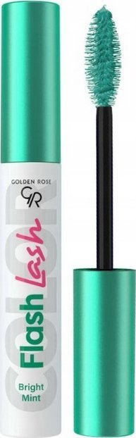 Golden Rose Flash Lash Kolorowy tusz do rzęs 9ml Miętowy (01)