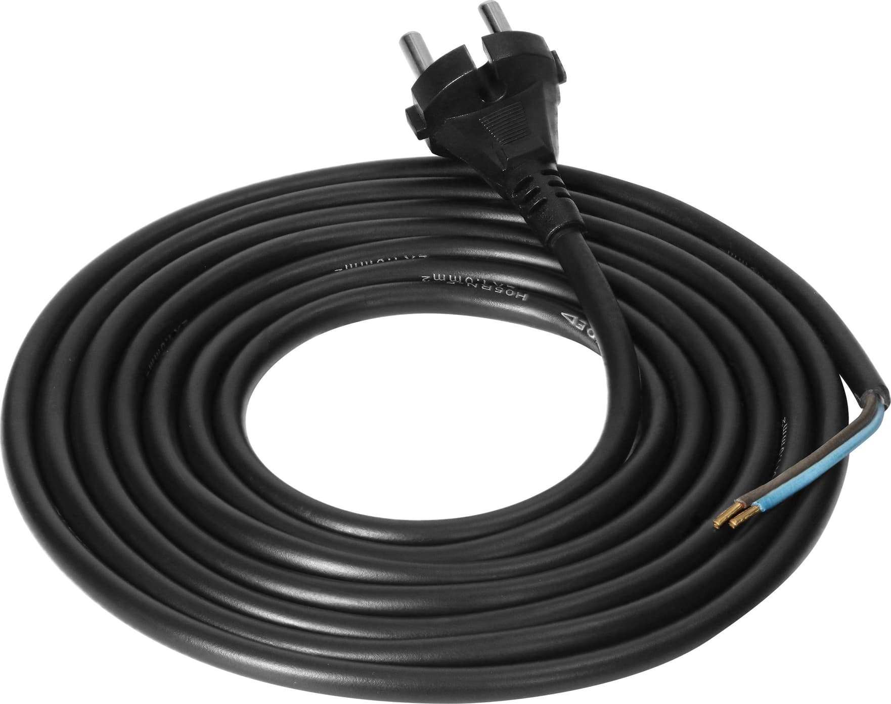 Orno Przewód przyłączeniowy, wtyczka guma, 2x1,5mm2, 3m