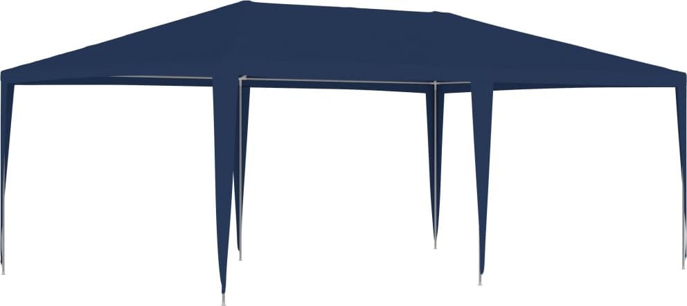 vidaXL Namiot imprezowy, 4 x 6 m, niebieski