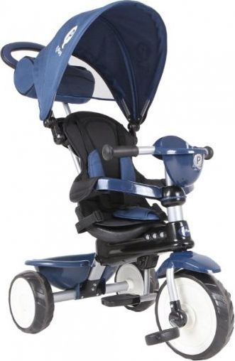 Qplay Rowerek Trójkołowy Comfort Niebieski