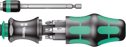Wera Wera Kraftform Kompakt 22 - Combination screwdriver with 6 bits with pocket