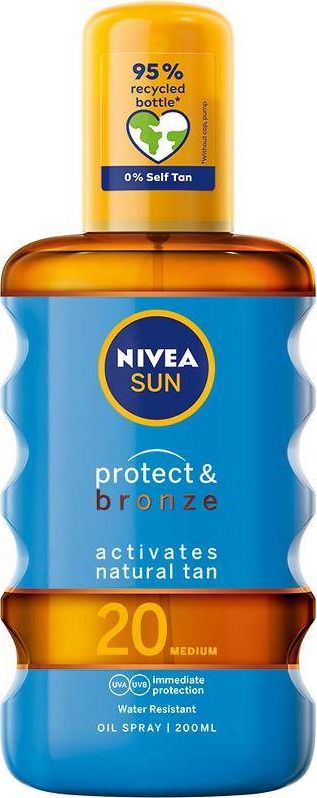 Nivea _Sun Protect Bronze olejek aktywujący opaleniznę SPF20 200ml