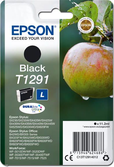 Tusz Epson oryginalny tusz T1291, black (C13T12914012)