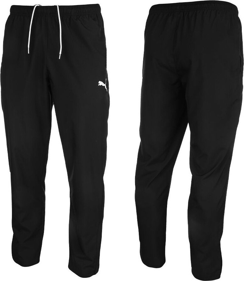 Puma Spodnie męskie Puma teamRISE Sideline Pants czarne 657327 03 S