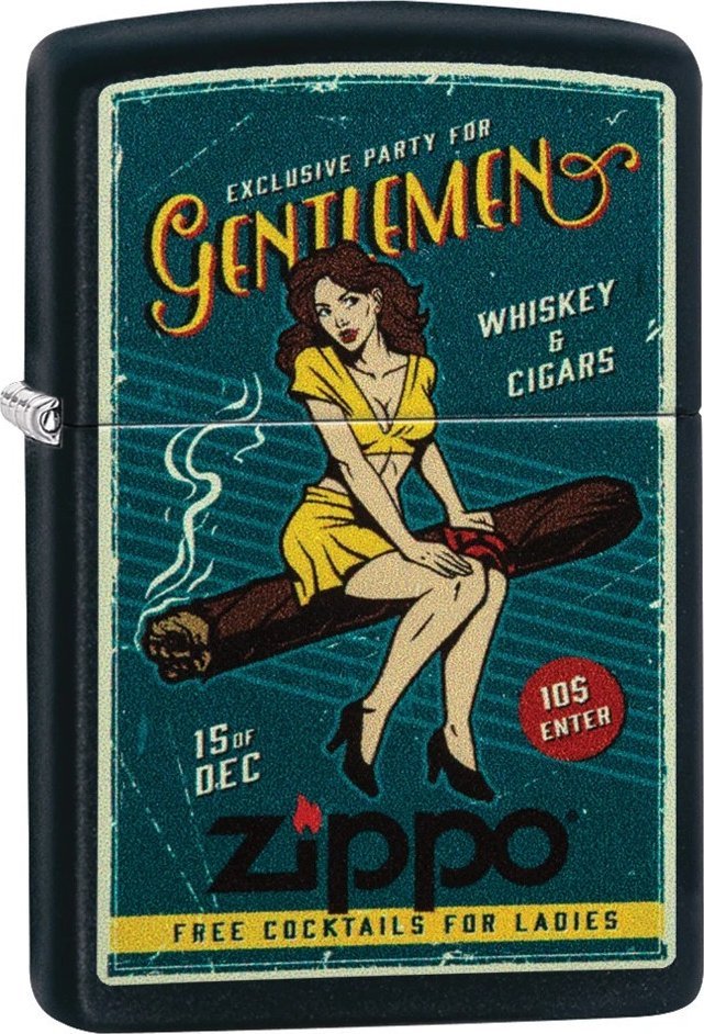 Zippo Zapalniczka benzynowa Cigar Girl design
