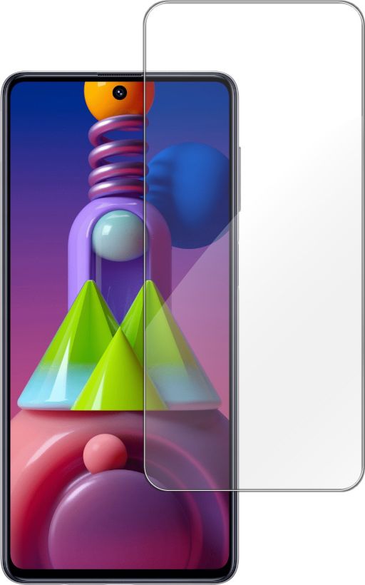 etumi Szkło Hartowane 9H Do Samsung M51 Szybka Na Ekran Szkiełko Ochronne Na Ekran Twarde Płaskie Przód / Ochrona Matrycy Telefonu Glas0039