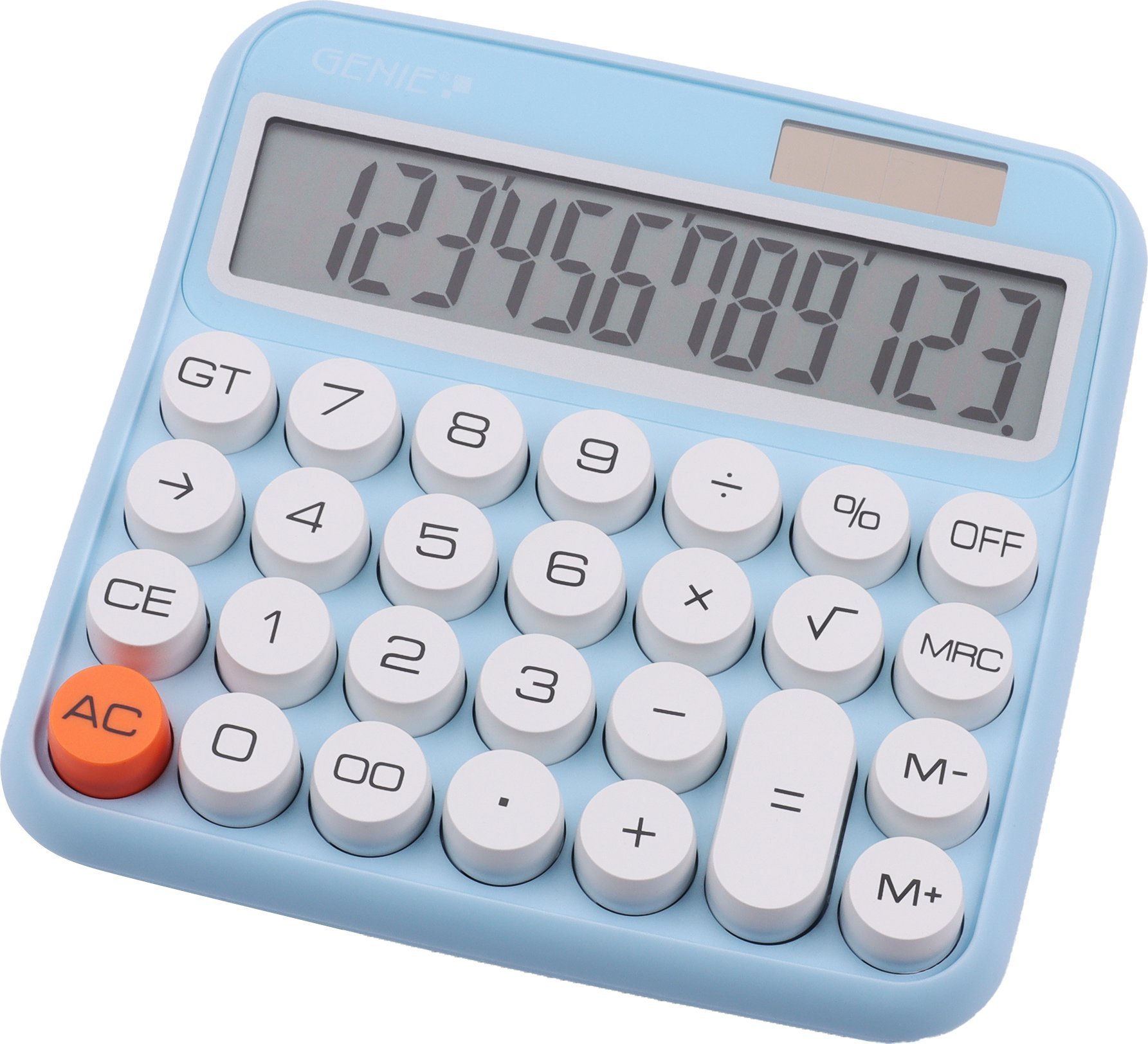 Kalkulator Genie Kalkulator 612B niebieski