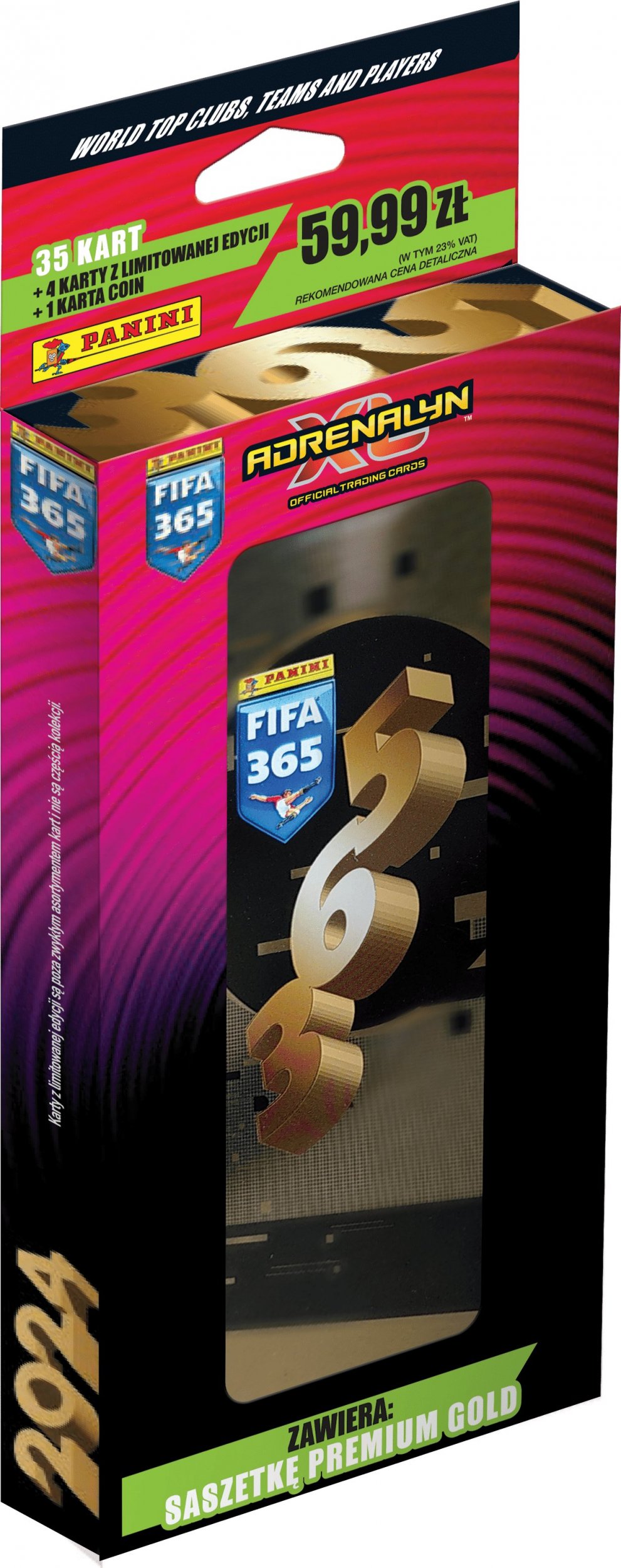 Panini Fifa 365 Adrenalyn Xl 2024 Puszka Kolekcjonerska Nr 2