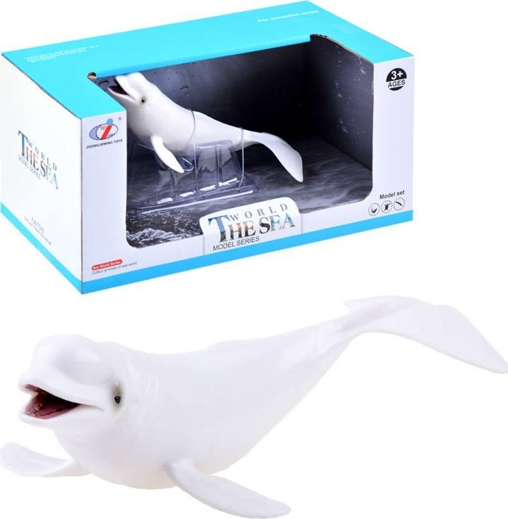 Figurka Jokomisiada Wal Biały figurka morska ręcznie malowana ZA3393