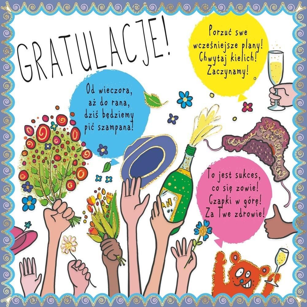 HENRY Karnet KW SH Gratulacje