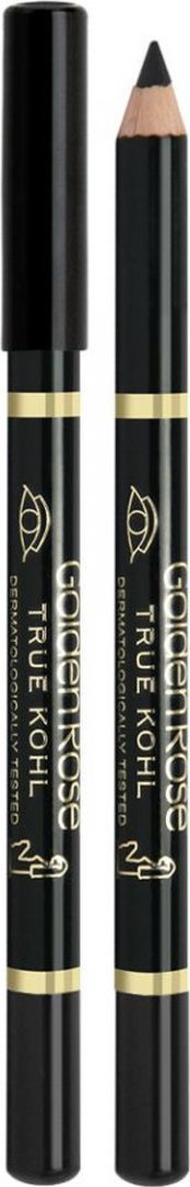 Golden Rose True Kohl Eyeliner Kredka Do Oczu Black (01)