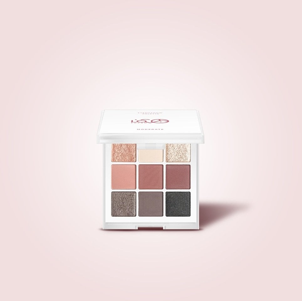 LOVRO_Eyeshadow Palette Moderate paleta cieni do powiek 8g