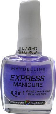 Maybelline Maybelline, Express Manicure 3 In 1 Ultra Strong, Nail Polish, 10 ml For Women