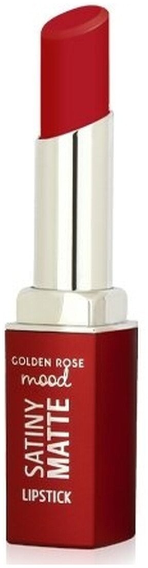 Golden Rose Mood Satiny Matte Pomadka do ust 3.5g Candy Red (08)