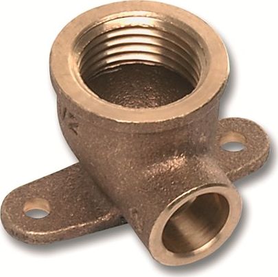 SANHA Kolano 90 z Lapami 15x1/2 4472 brąz