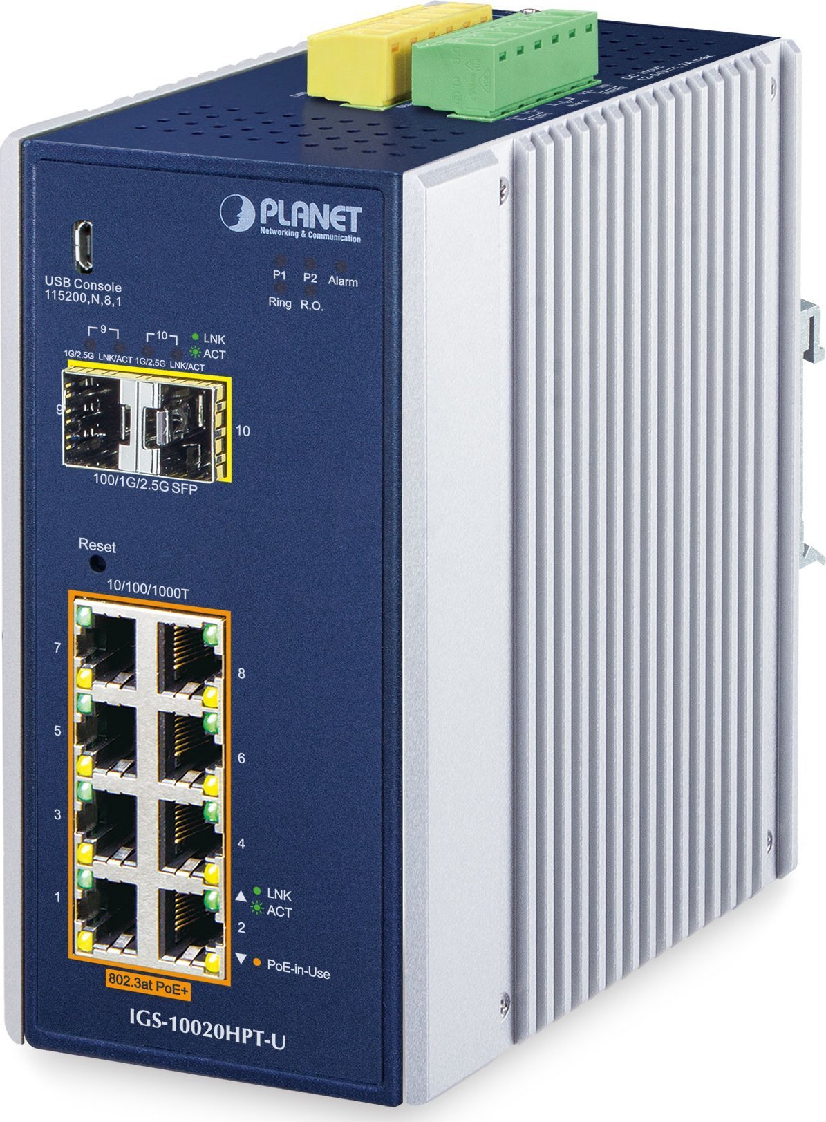 DIN-Rail L2+/L3 Manageable