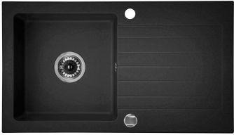 Zlewozmywak Deante Zorba + bateria Nemezja - 76 x 44 cm (ZQZV2113)