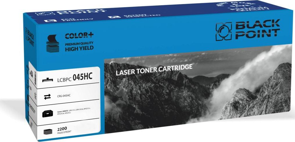 Toner Black Point LCBPC046HC Cyan Zamiennik CRG-046H (BLC045HBCBW1)