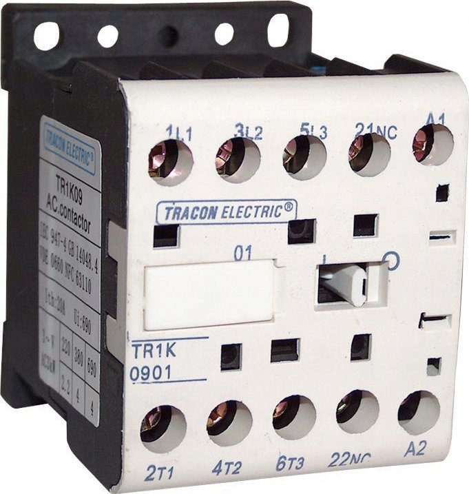 Tracon Electric Stycznik 9A 230V 2NO+2NC - TR1K0908