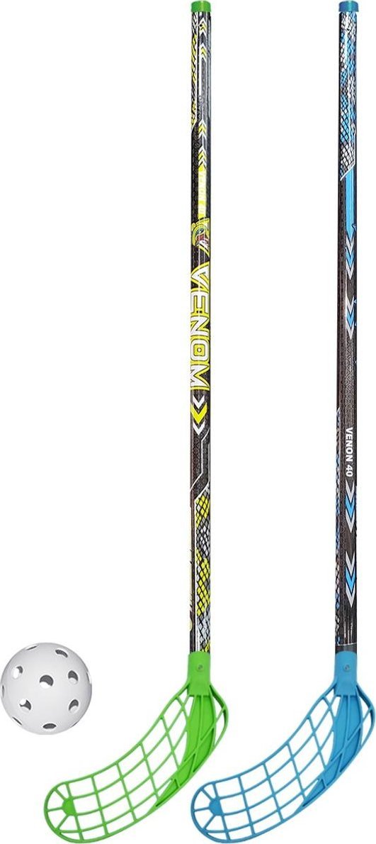 ZESTAW DO UNIHOKEJA 2 KIJE I PIŁKA