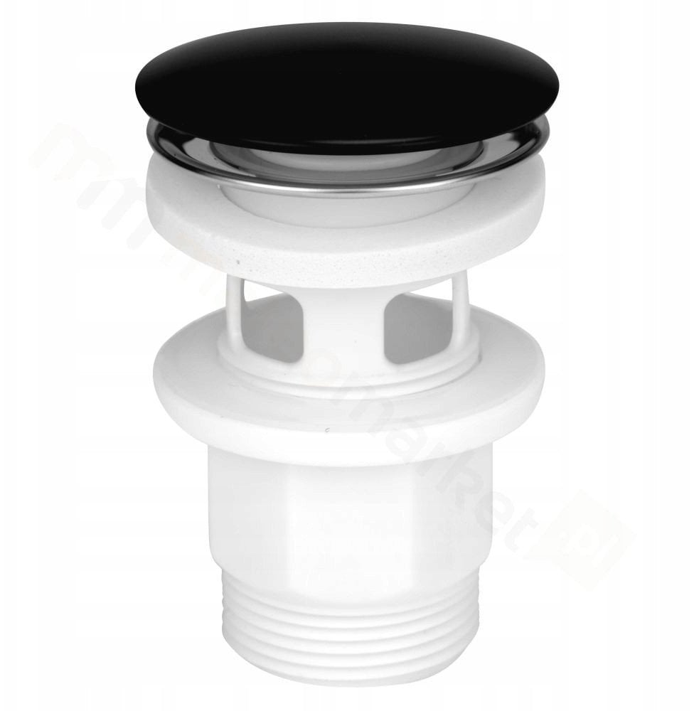 Instadrain spust plastikowy klik-klak, czarny mat 2854