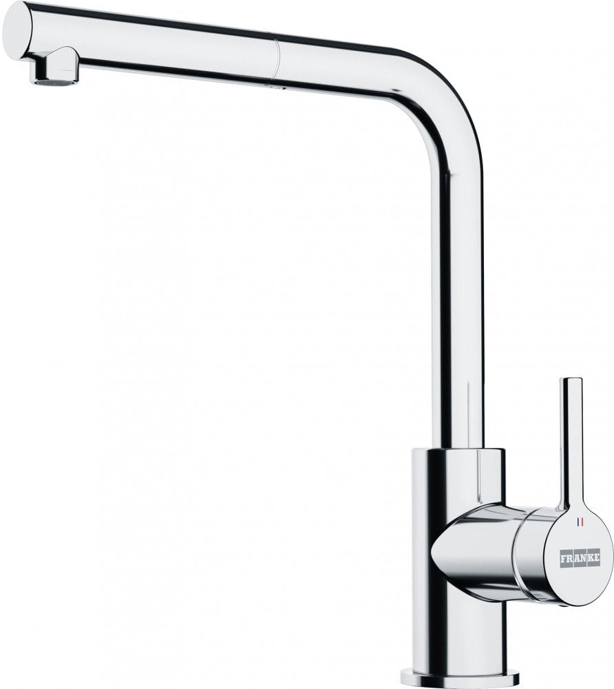 Franke bateria kuchenna z wyciąganą wylewką Lina L pull-out, chrom 115.0712.420