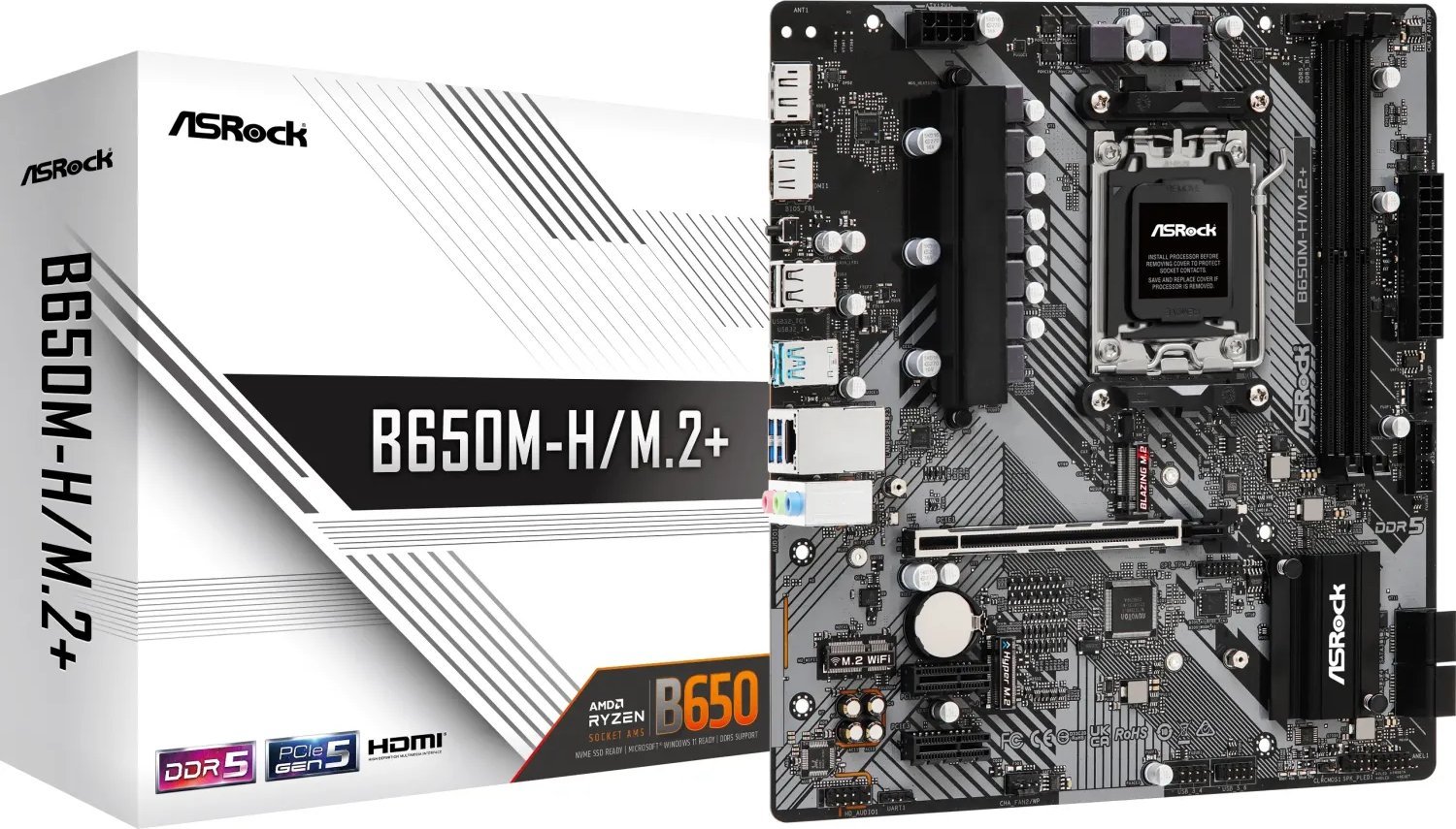 Płyta główna ASRock B650M-H/M.2+