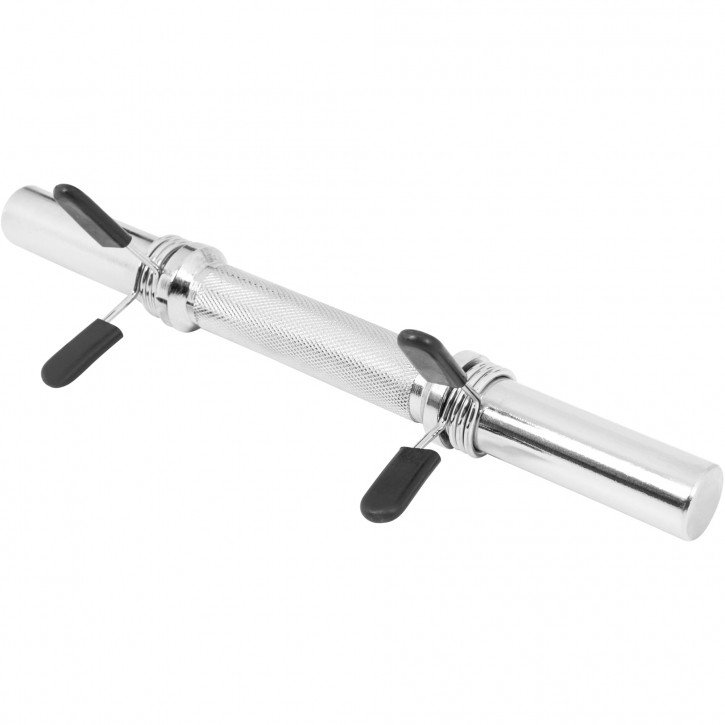 Gryf do hantli 35 cm zatrzaskowy + zaciski