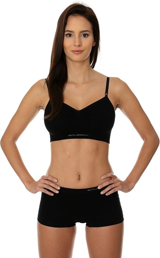Brubeck Biustonosz Comfort Cotton czarny r. 80C (BR00012A)