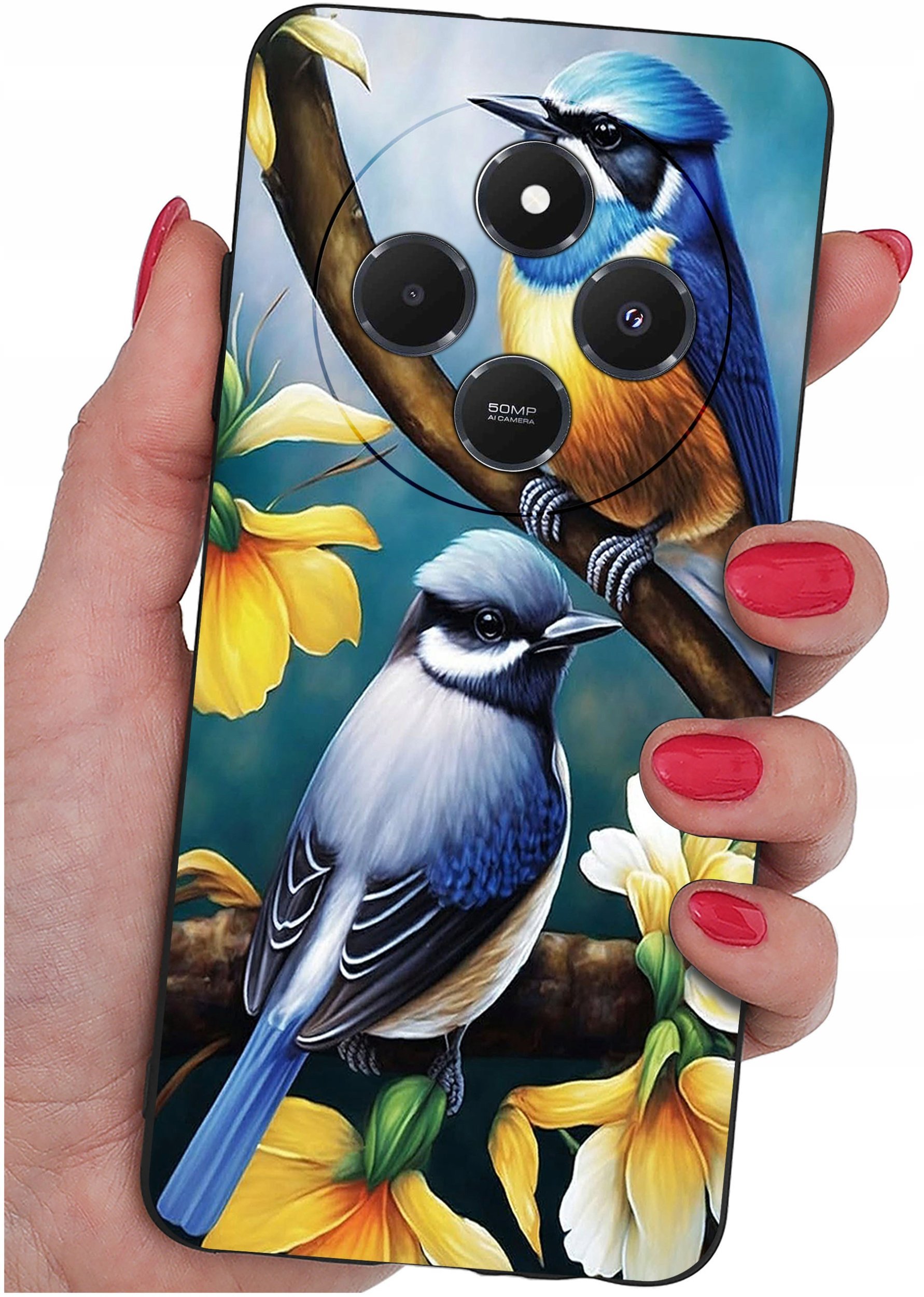 Etui do Xiaomi Redmi 14C WZORY |SILIKONOWE MATT CASE + SZKŁO 9H