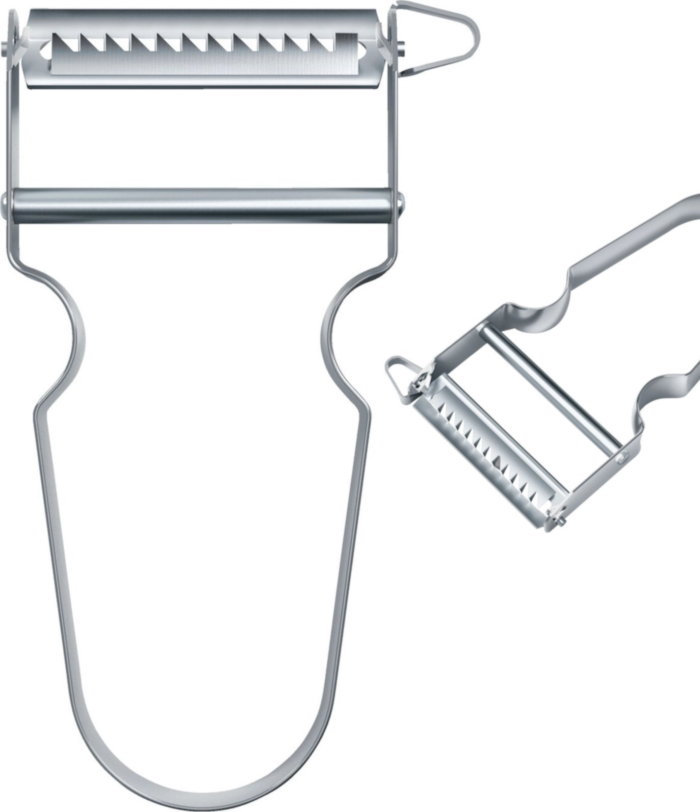 Victorinox Obieraczka do warzyw owoców z ostrzem Julienne STAR - srebrna Obieraczka do warzyw owoców z ostrzem Julienne STAR - srebrna