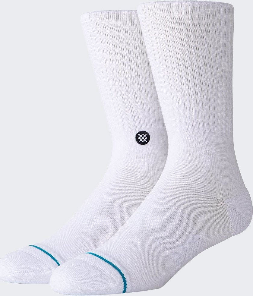 Stance Skarpety Stance Icon Crew 1 para WhiteBlack